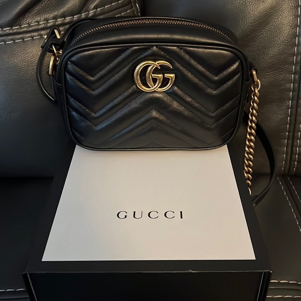 Gucci Marmont Mini Crossbody Bag